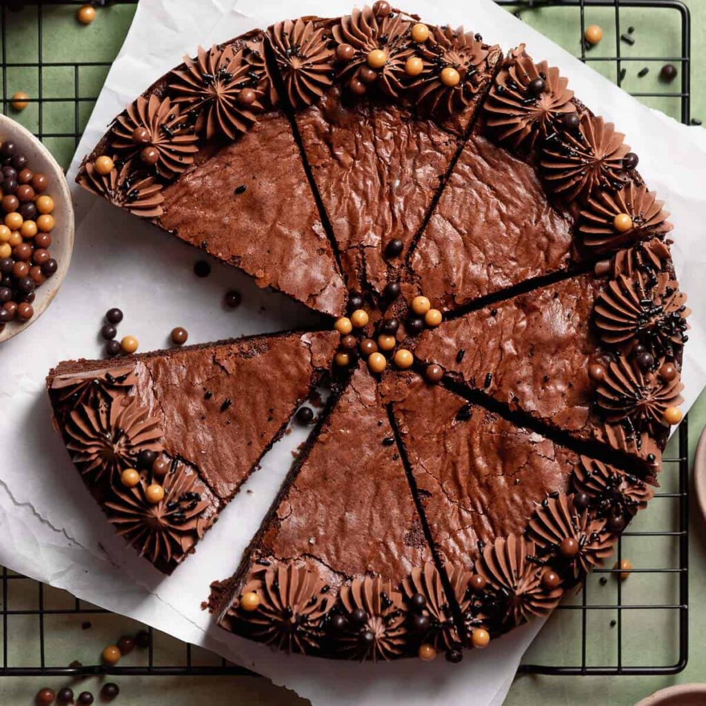 brown cake